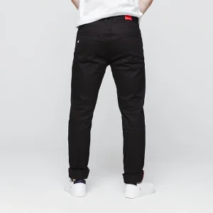 1083 JEANS AJUSTE 103 Coton Bio Filidenim Flex Uni Noir Homme dernière tendance 10