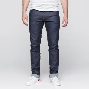 1083 JEANS AJUSTE 103 Coton Bio Superdenim Flex Indigo Brut Homme vente à bas prix 11