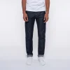 1083 JEANS AJUSTE 103 Coton Bio Superselvedge Indigo Brut Homme Livraison Standard/Rapide 19