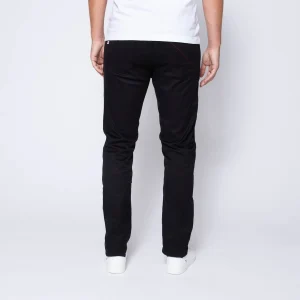 garantis authentique 1083 JEANS SLIM 104 FUSELÉ Coton Bio Microdenim Doubleflex Uni Noir 13