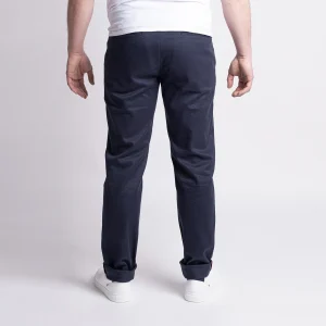 1083 CHINO AJUSTE 163 Coton Bio Filidenim Flex Uni Bleu Marine Homme belle 16