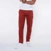 france en ligne 1083 CHINO AJUSTE 163 Coton Bio Filidenim Flex Uni Terracotta Homme 31