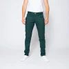 grande popularité 1083 CHINO AJUSTE 163 Coton Bio Filidenim Flex Uni Vert Emeraude Homme 22