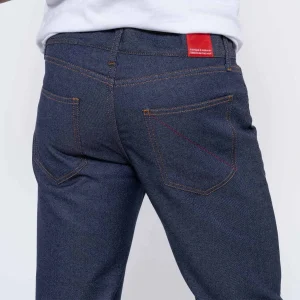 De Qualité 1083 JEANS DROIT 181 INFINI Recycle Superdenim Bleu Homme 16