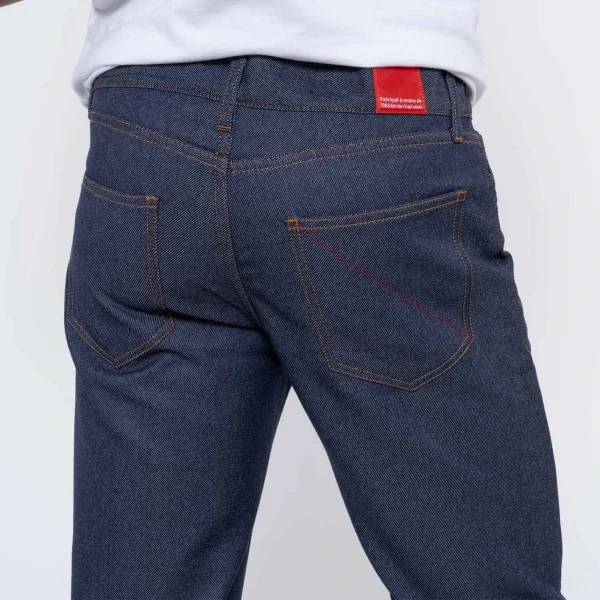 De Qualité 1083 JEANS DROIT 181 INFINI Recycle Superdenim Bleu Homme 6