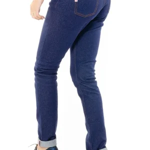 livraison la plus rapide 1083 JEANS AJUSTE 203 Coton Bio Superdenim Flex Bleu Femme 13