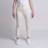 boutique en ligne france 1083 JEANS DROIT 7/8EME 251 Taille Haute Coton Bio Denimoriginal Uni Ecru 29