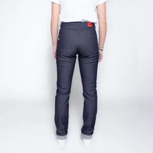 garantie de qualité 1083 JEANS SLIM 254 FUSELE SAINT JAMES Taille Haute Coton Bio Indigo Brut 17