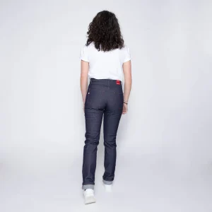 garantie de qualité 1083 JEANS SLIM 254 FUSELE SAINT JAMES Taille Haute Coton Bio Indigo Brut 27