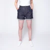 soldes officiel 1083 SHORT AMPLE 278 PINCE Taille Haute Coton Bio Indigo Brut 20