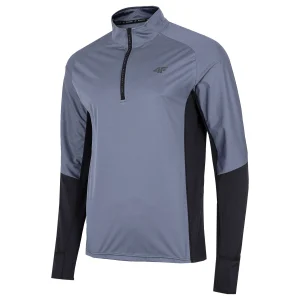 4F – Functional Sweatshirt Half Zip – T-shirt De Running pas cher en vente 9