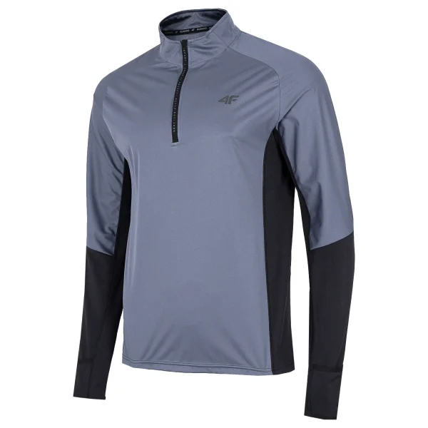 4F – Functional Sweatshirt Half Zip – T-shirt De Running pas cher en vente 4