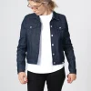 1083 VESTE DROITE 602 Coton Bio Superdenim Flex Indigo Brut Femme magasins pas chers 23