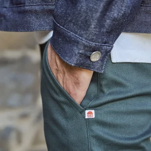 grande popularité 1083 CHINO AJUSTE 163 Coton Bio Filidenim Flex Uni Vert Emeraude Homme 27