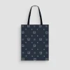 guranteed de qualité 1083 SAC À TRIMBALLER 851 MOTIF Coton Recycle Jacquard Bleu Unisexe 14