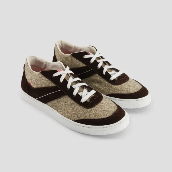 remise en ligne 1083 SNEAKERS BASSES 901 Laine/chocolat Unisexe 3