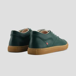 1083 SNEAKERS BASSES 902 Cuir Vert Sapin Unisexe achetez 10