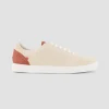 1083 SNEAKERS BASSES 912 Cuir Beige/terracotta Unisexe Paris 14