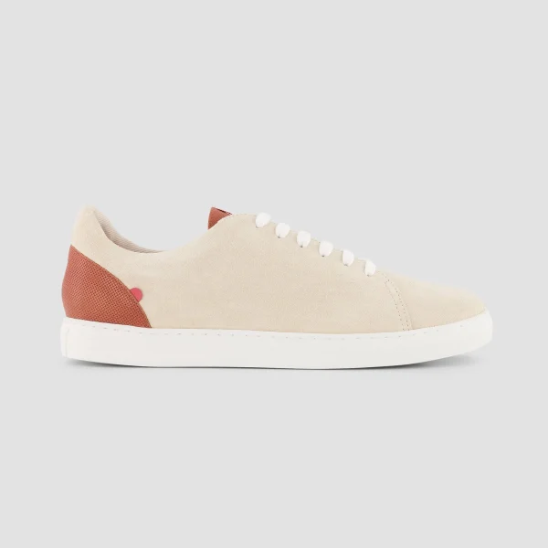 1083 SNEAKERS BASSES 912 Cuir Beige/terracotta Unisexe Paris 1