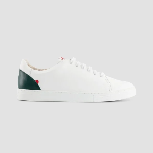 1083 SNEAKERS BASSES 912 Cuir Blanc/sapin Unisexe exclusivement disponibles 1