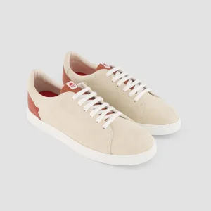 1083 SNEAKERS BASSES 912 Cuir Beige/terracotta Unisexe Paris 11