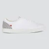 1083 SNEAKERS BASSES 912 Cuir Blanc/rayures Unisexe france 8