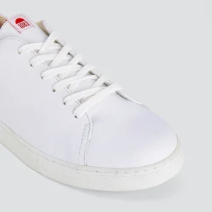 1083 SNEAKERS BASSES 912 Cuir Blanc/rayures Unisexe france 8