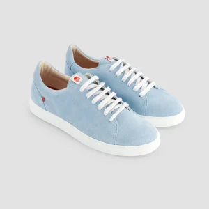 pas cher 1083 SNEAKERS BASSES 912 Cuir Ciel Unisexe 8