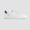 1083 SNEAKERS BASSES 912 Cuir Blanc/bleu Roi Unisexe boutique paris 17