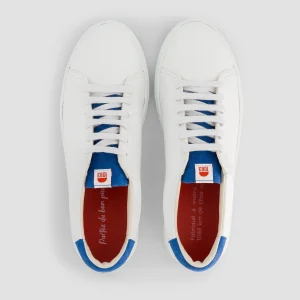 1083 SNEAKERS BASSES 912 Cuir Blanc/bleu Roi Unisexe boutique paris 12