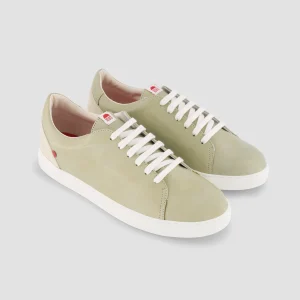 1083 SNEAKERS BASSES 912 Cuir Olive/beige Unisexe magasin en ligne france 10