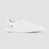 shopping pas cher 1083 SNEAKERS BASSES 912 Cuir Blanc/vert D’eau Unisexe 14