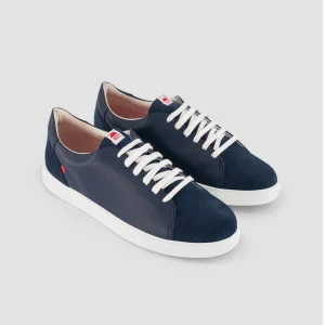 meilleure qualité 1083 SNEAKERS BASSES 912 Cuir Bleu Unisexe 10