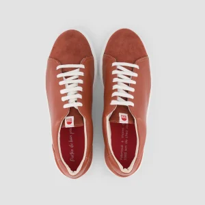 soldes en ligne 1083 SNEAKERS BASSES 912 Cuir Terracotta Unisexe 13