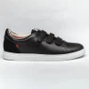 boutiqued pas cher 1083 SNEAKERS BASSES 913 Cuir Noir Unisexe 14