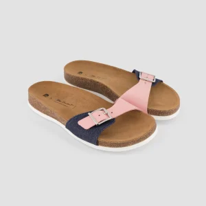 1083 SANDALES 922 Coton Bio Cuir Superdenim/rose Unisexe excellente qualité 9