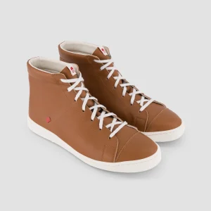 Top ventes 1083 SNEAKERS MONTANTES 951 Cuir Camel Unisexe 8