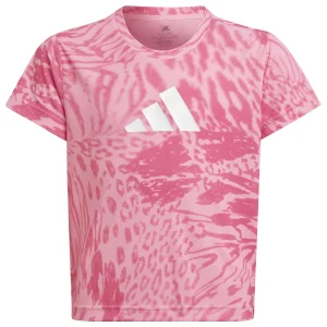 en solde Adidas – Girl’s AR 3Bar Tee – T-shirt 10