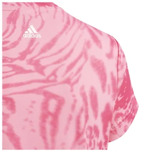 en solde Adidas – Girl’s AR 3Bar Tee – T-shirt 14