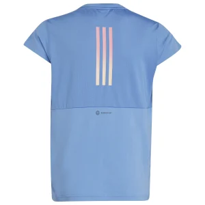 Adidas – Girl’s Tights 3-Stripes Tee – T-shirt luxe soldes 10