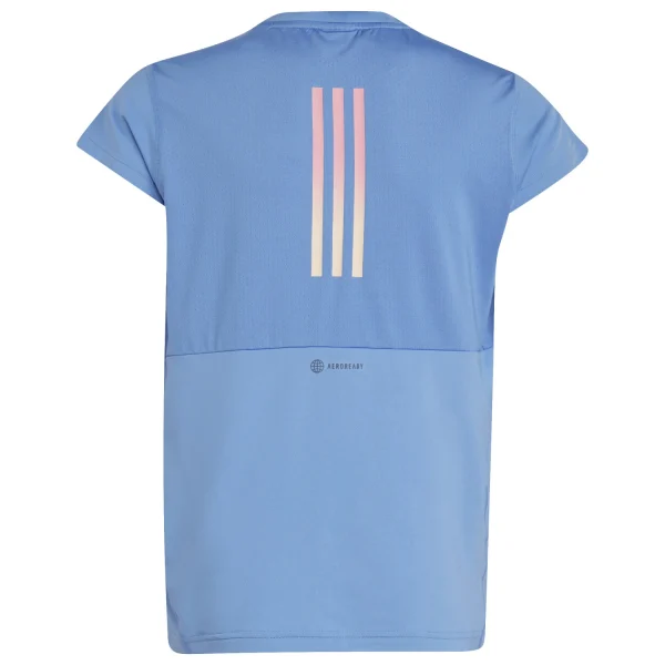 Adidas – Girl’s Tights 3-Stripes Tee – T-shirt luxe soldes 3