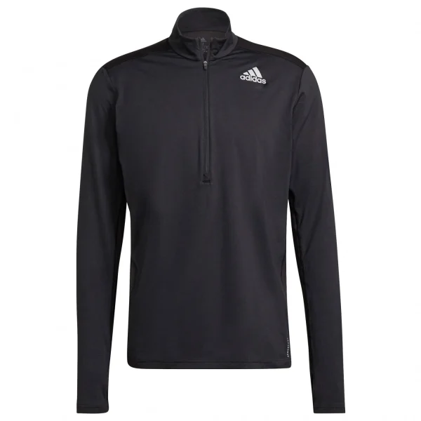 pas cher en vente Adidas – Own The Run 1/2 Zip Running Response T-Shirt – T-shirt Technique 1