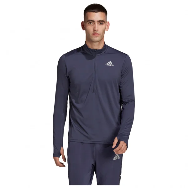 pas cher en vente Adidas – Own The Run 1/2 Zip Running Response T-Shirt – T-shirt Technique 3