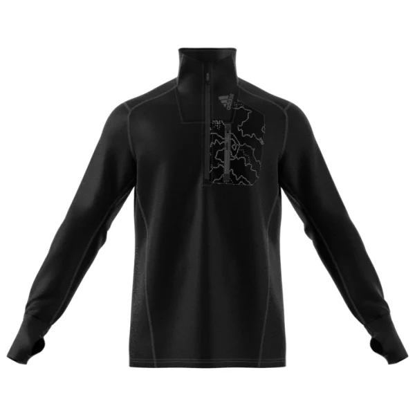 nouvelle saison Adidas – X-City 1/4 Zip – T-shirt De Running 3