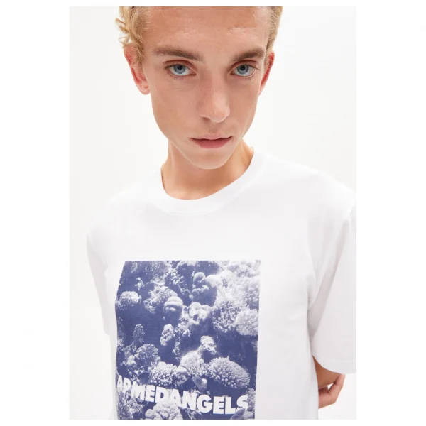 ARMEDANGELS – Aadon Corals – T-shirt mode pas cher 6