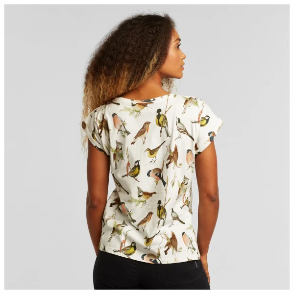 DEDICATED – Women’s T-Shirt Visby Autumn Birds – T-shirt soldes 4