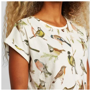 DEDICATED – Women’s T-Shirt Visby Autumn Birds – T-shirt soldes 13