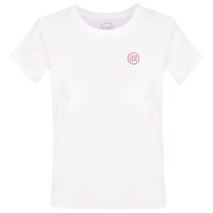 ELSK – Women’s Round Logo EMB Essential Tee – T-shirt marques pas cher 18