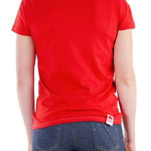 1083 T-SHIRT 412 L’UNION FAIT LA FRANCE Coton Bio Rouge Femme excellente qualité 6