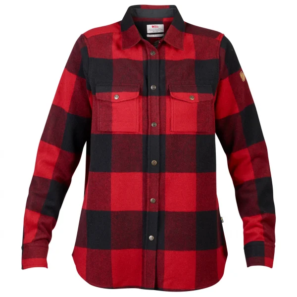 luxe soldes FJÄLLRÄVEN Fjällräven – Women’s Canada Shirt L/S – Chemise 6